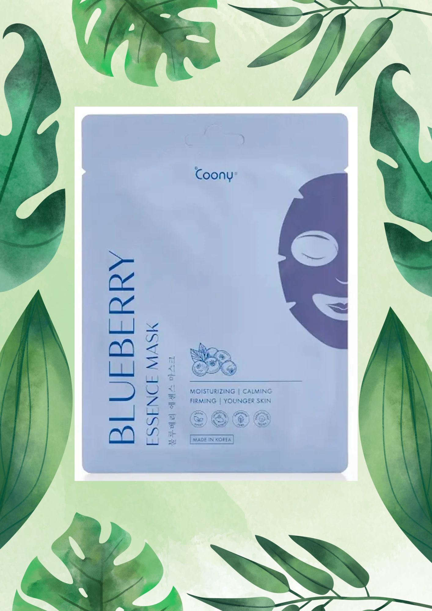 COONY MASCARILLA FACIAL ARANDANOS