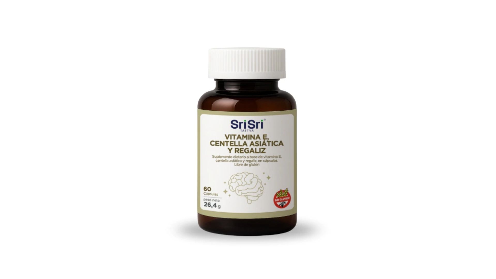 AYURVEDA VITAMINA E, CENTELLA Y REGALIZ 60 CAPS