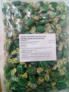 FLORIDA NATUMENTOS CARAMELOS EUCA Y MIEL 1 Kg.