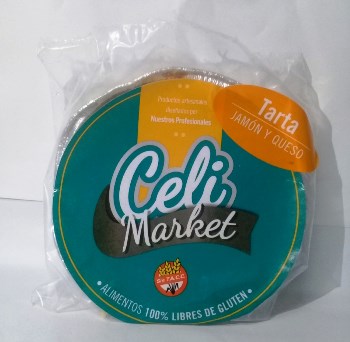 Celi Market TARTA DE JAMON Y QUESO 220 grs