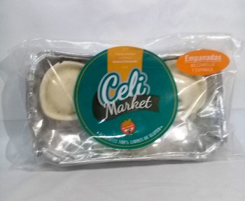 Celi Market EMPANADAS DE MUZZARELA Y ESPINACA 300 grs 3 unid