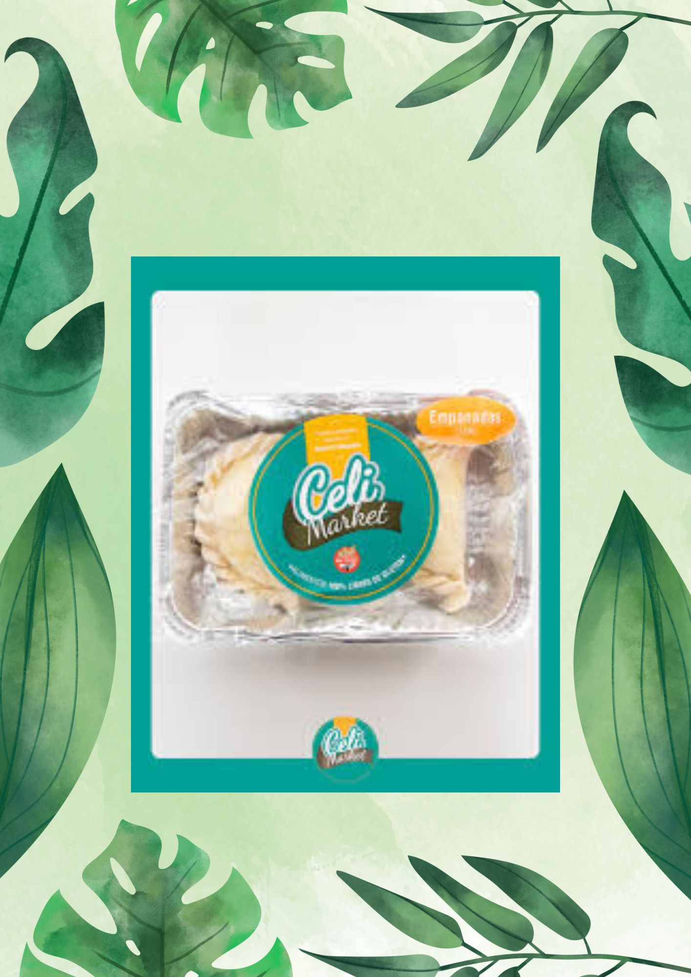 CELI MARKET EMPANADAS DE POLLO 300 GRS