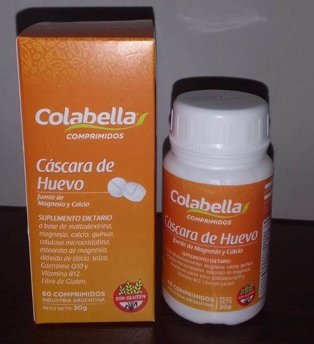 COLABELLA CASCARA DE HUEVO 60 COMP