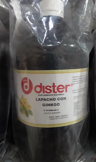 Dister LAPACHO CON GINKGO BILOBA 1 lt