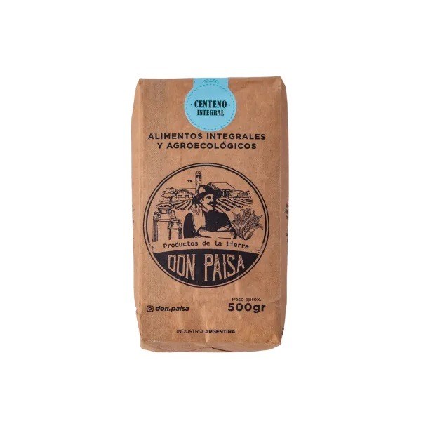 DON PAISA HARINA CENTENO 1 KG