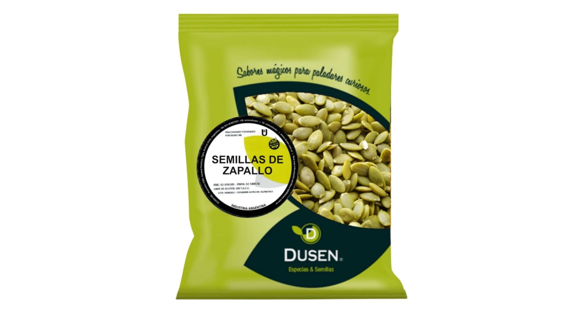 DUSEN SEMILLAS DE ZAPALLO 1 KG