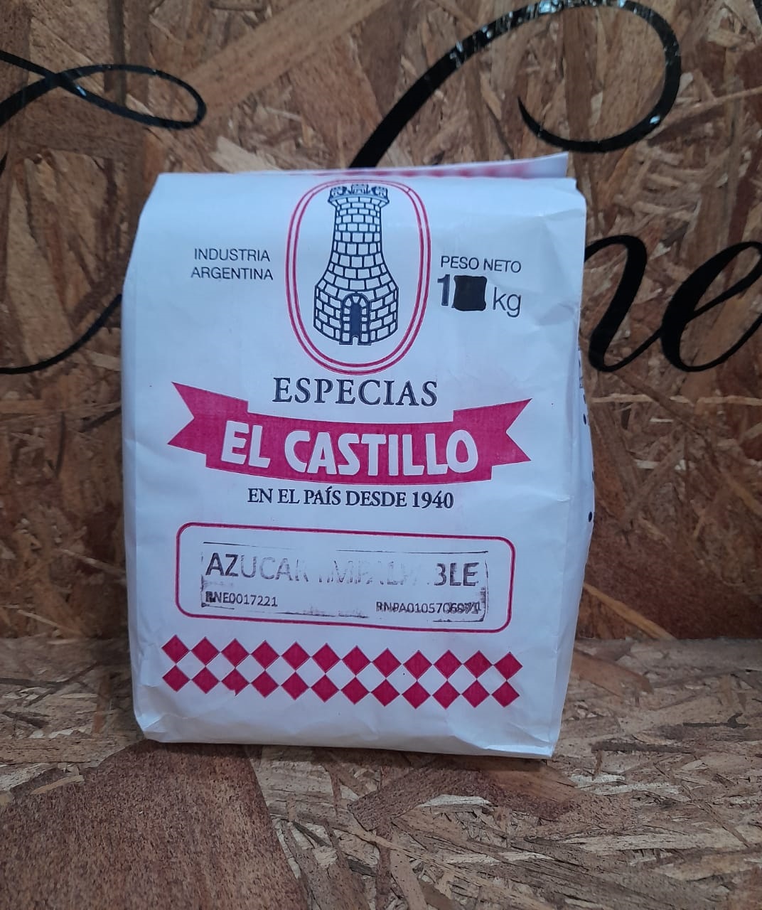EL CASTILLO AZUCAR IMPALPABLE 1 KG