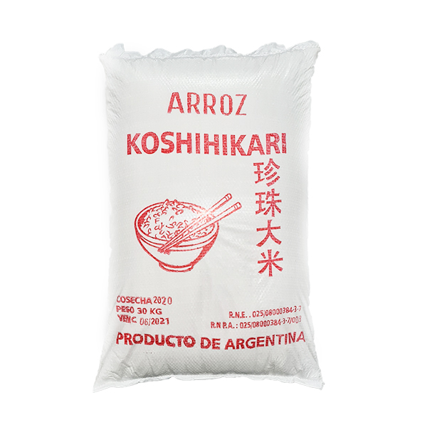 CASA CHINA ARROZ KOSHIKARI 30 KG