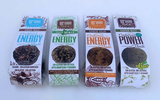 GRANOLATE ENERGY BALL SURTIDAS 12 UNID