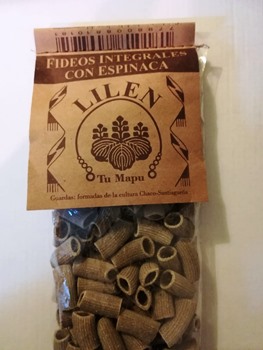 Lilen FIDEOS MOSTACHOL INTEGRAL CON ESPINACA 250 grs