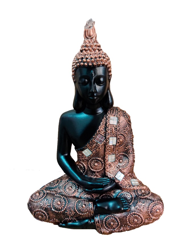 LLAMA SAGRADA BUDA MEDITANDO 27 CM