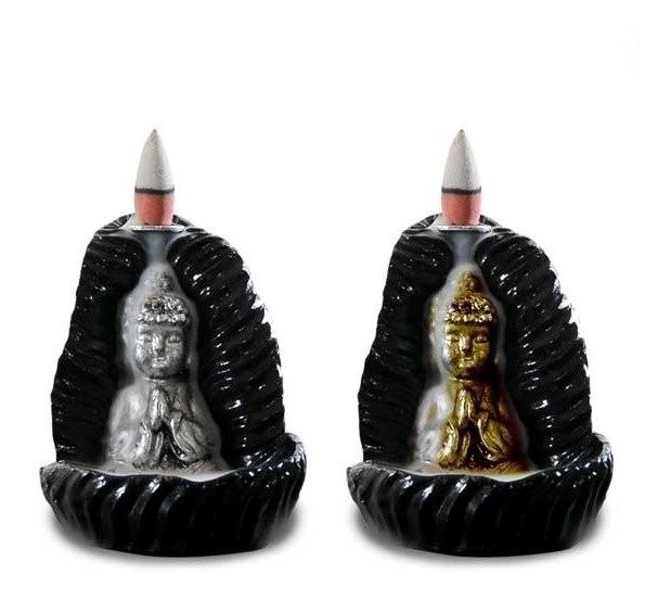 LLAMA SAGRADA CASCADA DE HUMO BUDA HOJA