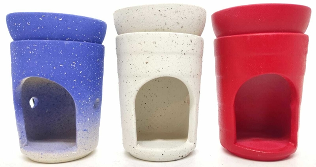 LLAMA SAGRADA HORNILLO CERAMICO COLOR 12 CM