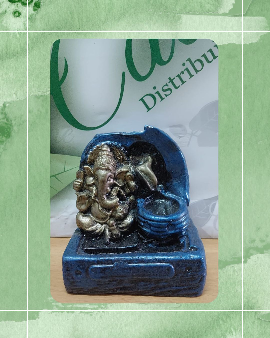 LLAMA SAGRADA CASCADA DE HUMO PREMIUM AZUL