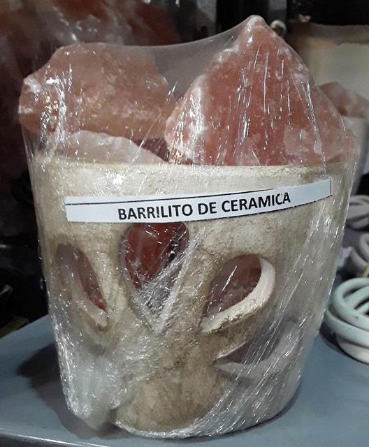 Luz Del Himalaya BARRILITO DE CERAMICA