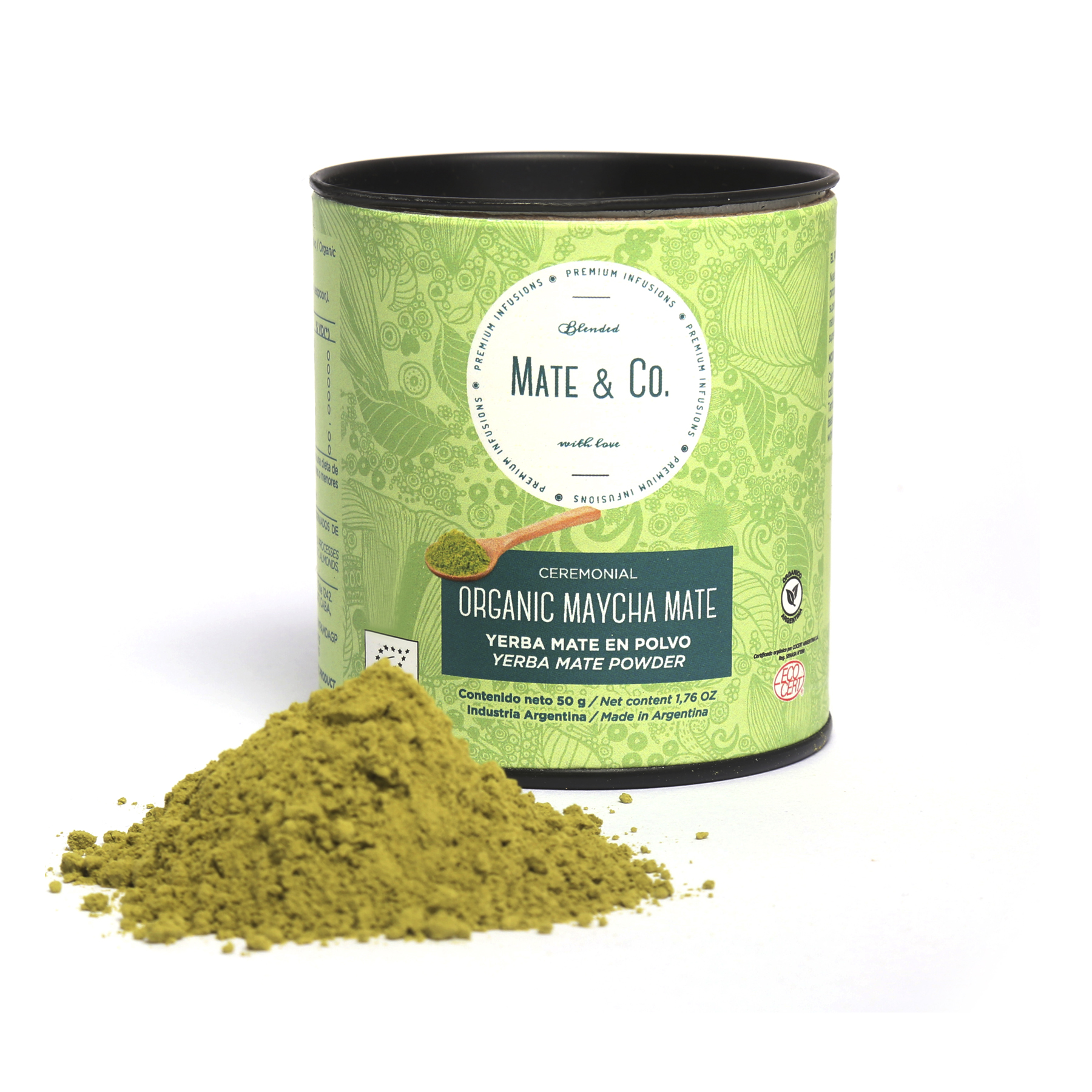MATHIENZO MAYCHA YERBA MATE EN POLVO 60 GRS