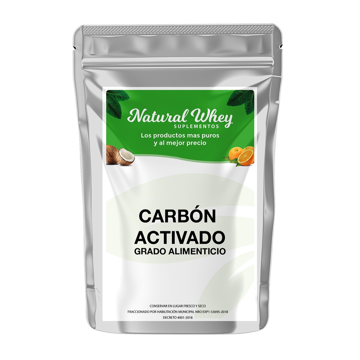 NATURAL WHEY CARBON ACTIVADO 250 GRS