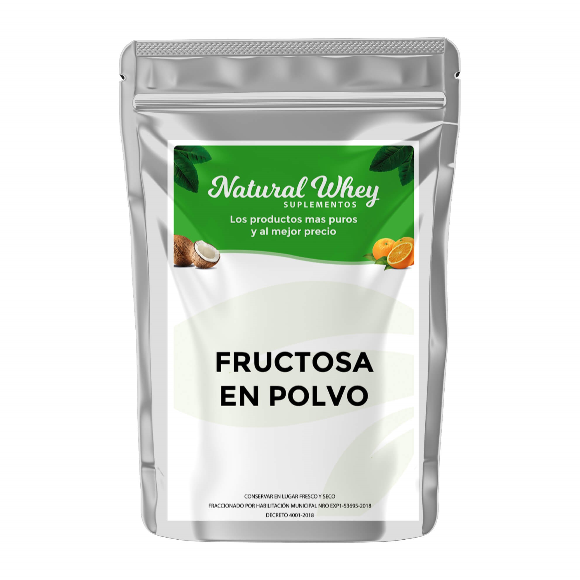 NATURAL WHEY FRUCTOSA EN POLVO 100 GRS