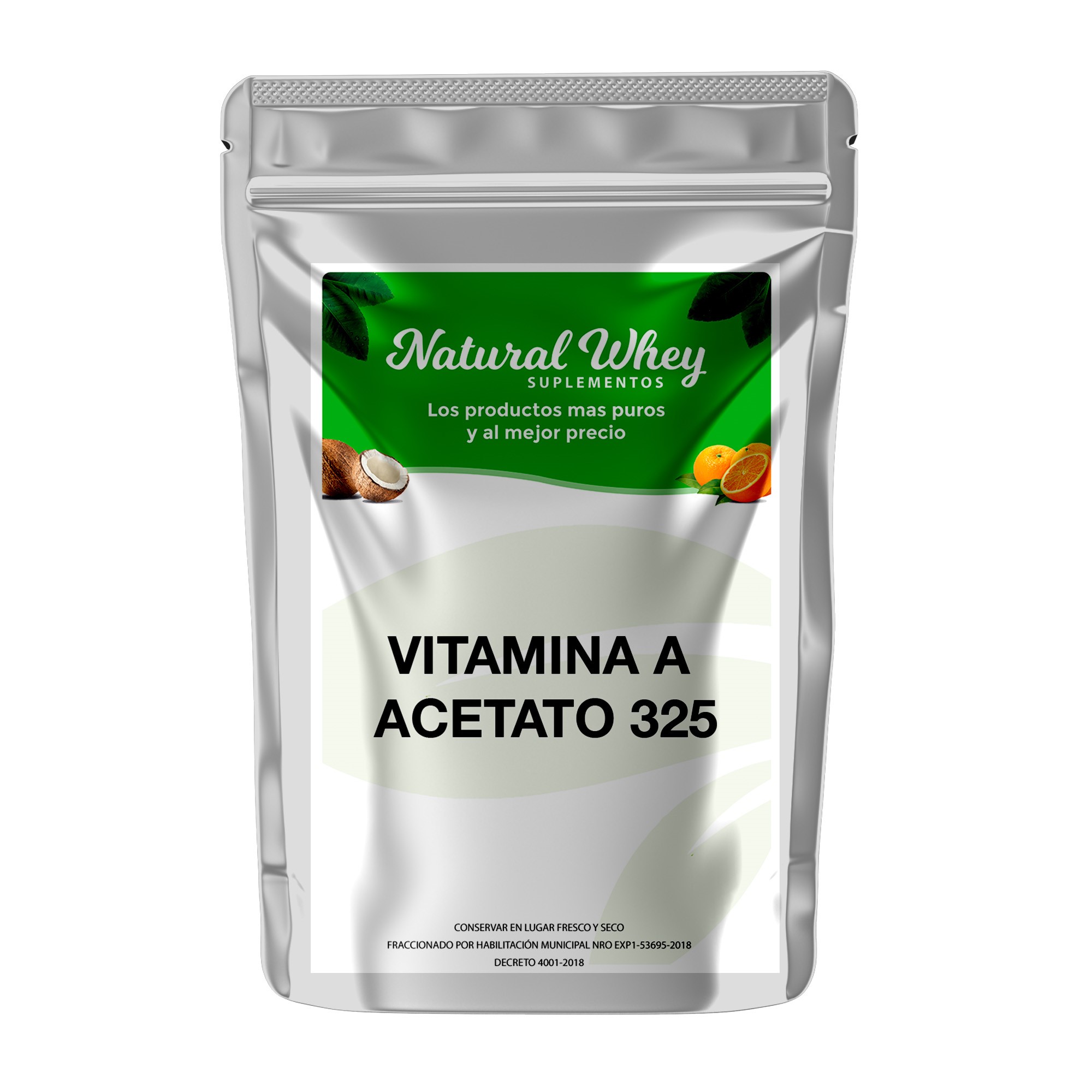 NATURAL WHEY VITAMINA A ACETATO 50 GRS