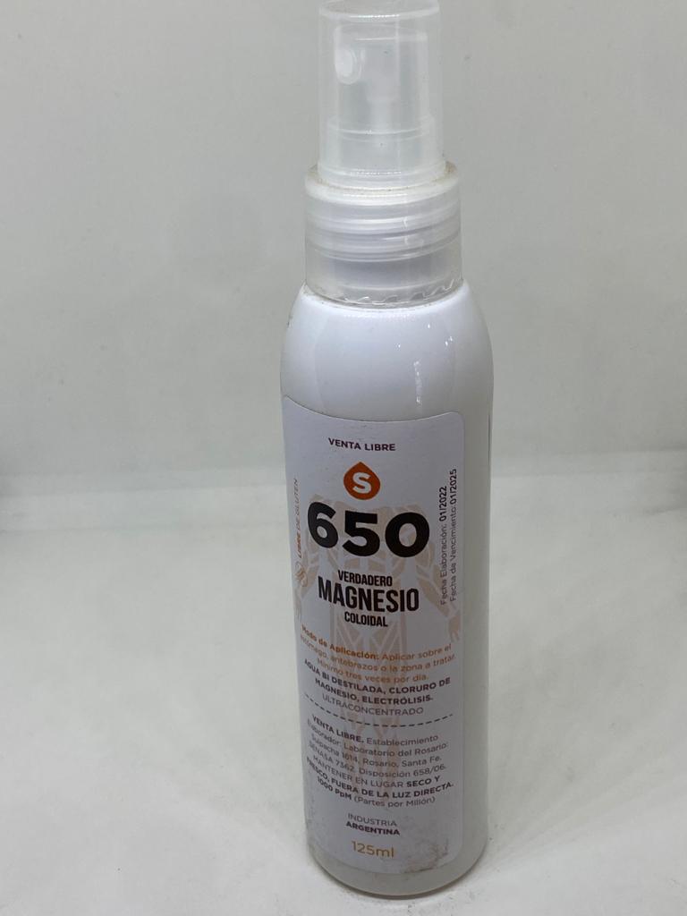 S650 MAGNESIO SPRAY 125 ml