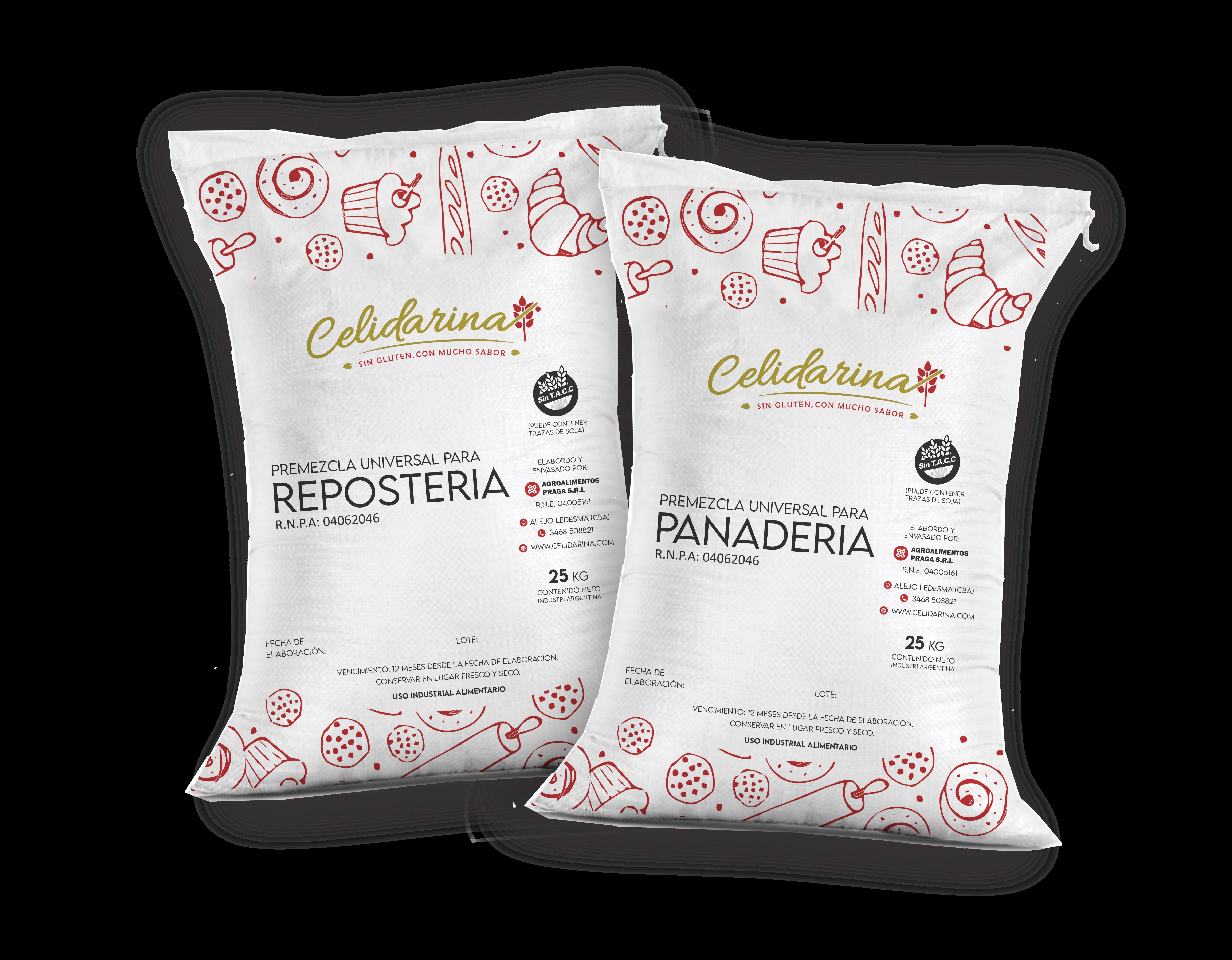 CELIDARINA PREMEZCLA UNIVERSAL SALADA 25 KG