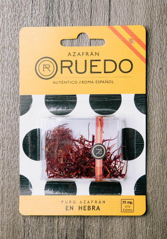 Ruedo AZAFRAN EN HEBRAS 35 mg