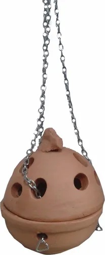 SAGRADA MADRE SAHUMADOR COLGANTE BARRO CHICO