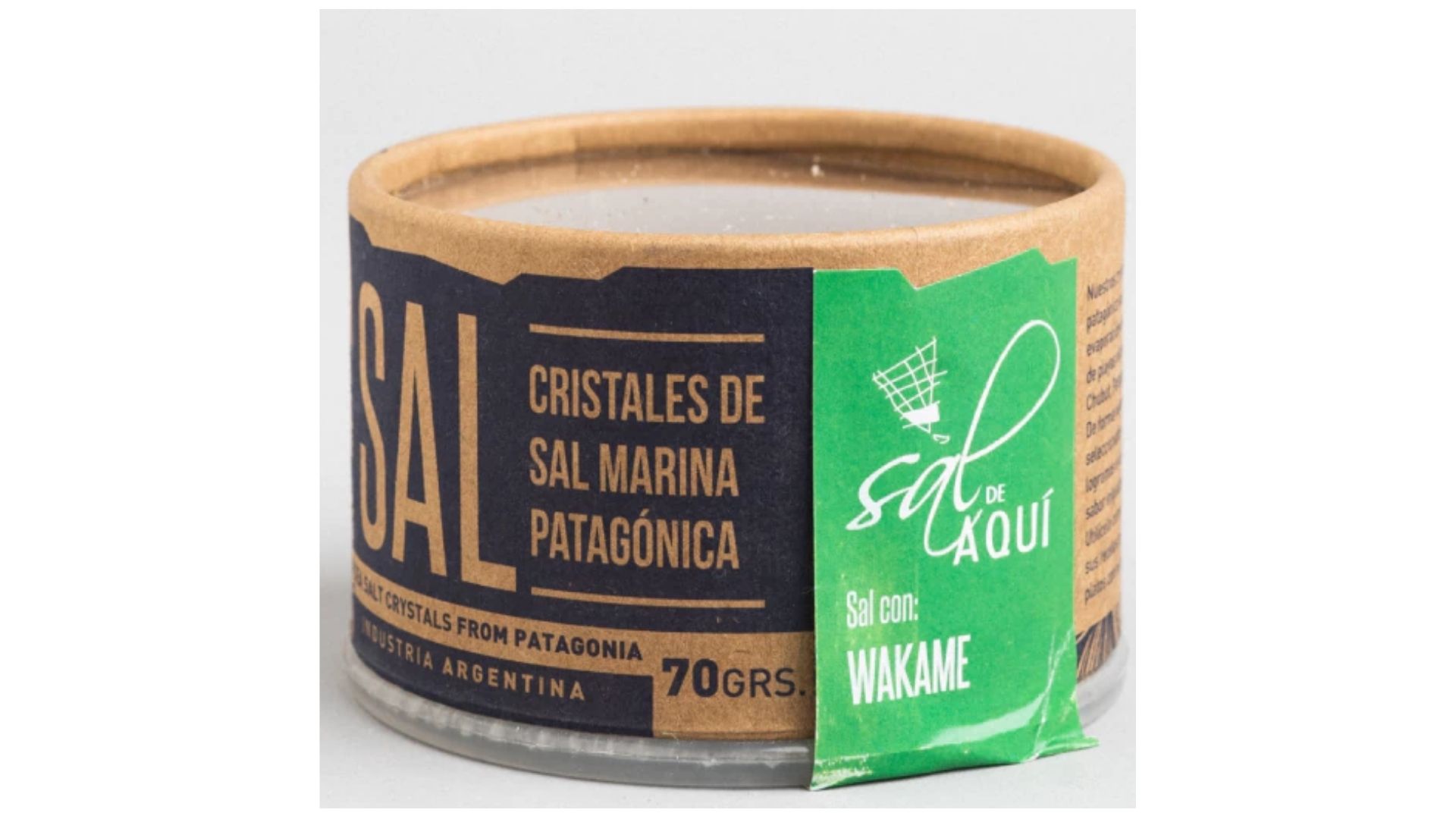 SAL DE AQUI SAL MARINA CRISTALES WAKAME 70 GRS