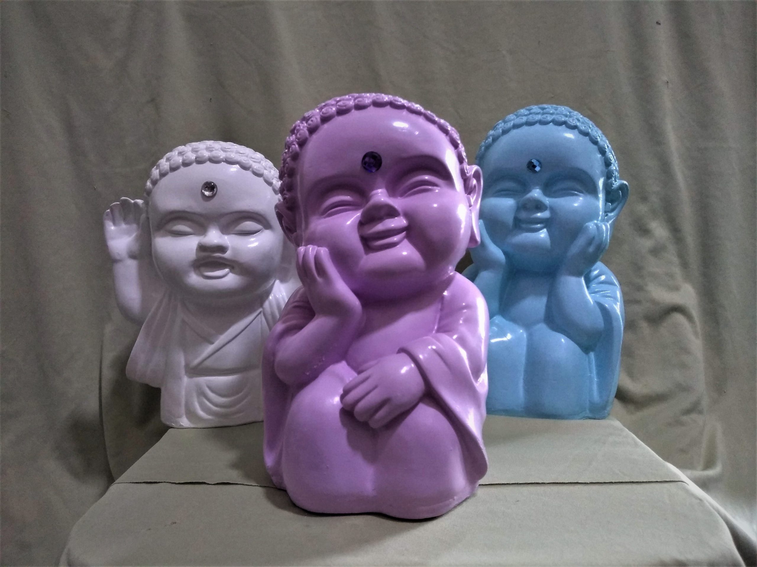 SOMALI BUDA BEBE PASTEL YESO