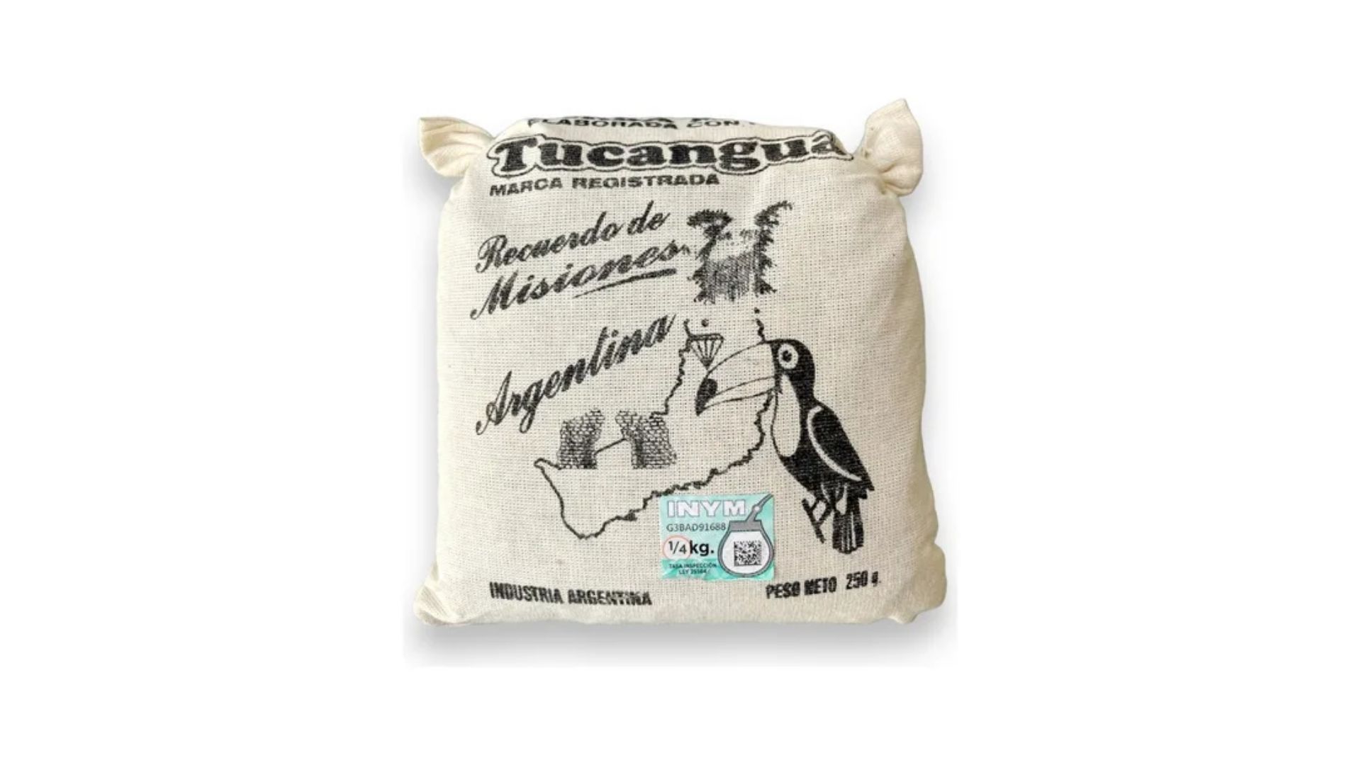 TUCANGUA YERBA LIENZO BLANCO 250 GRS