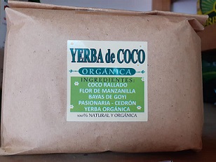 YERBA DE COCO ORGANICA 500 GRS