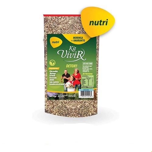 KIT VIVIR DETOX NUTRI MIX DE SEMILLAS DESAYUNO 250 GRS