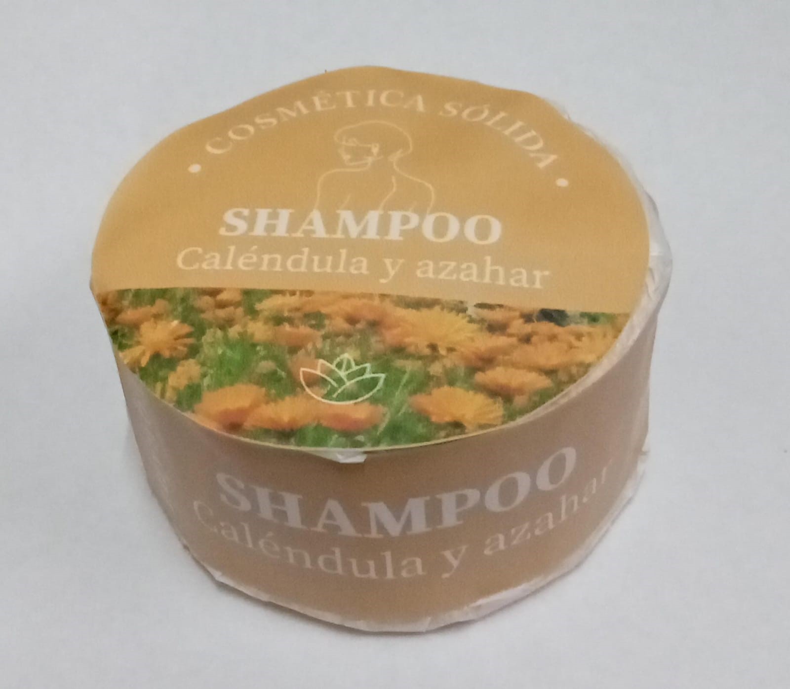 LUYABA SHAMPOO SOLIDO CALENDULA Y AZAHAR
