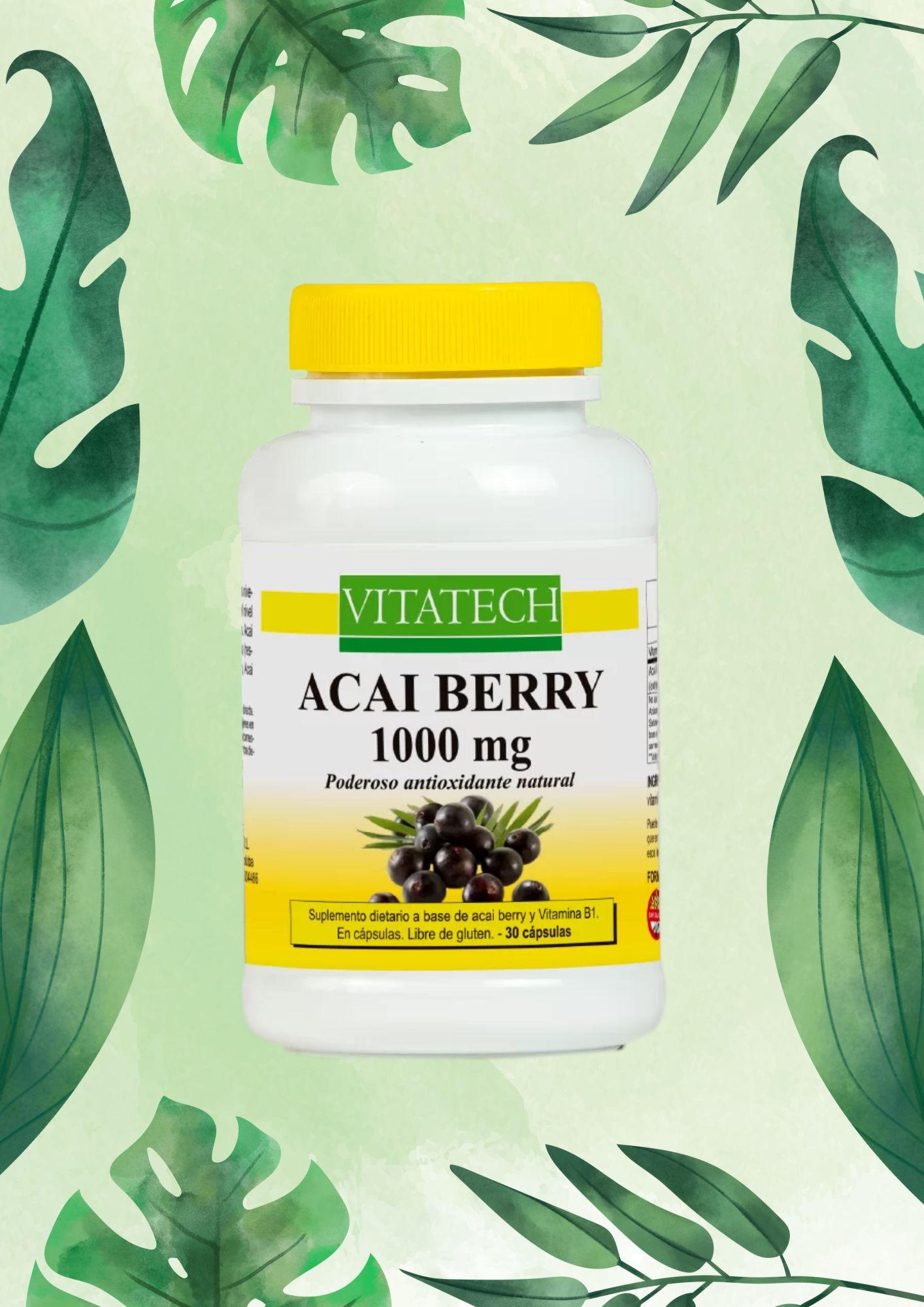 VITATECH ACAI BERRY 30 CAPS